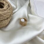 انگشتر زنانه ژوپینگ مدل تراش دار کد R51853