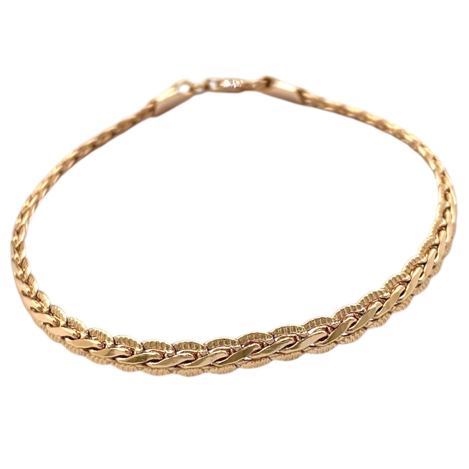دستبند-زنانه-ژوپینگ-طرح-طلا-کد-B5310-1 دستبند زنانه ژوپینگ طرح طلا کد B5310