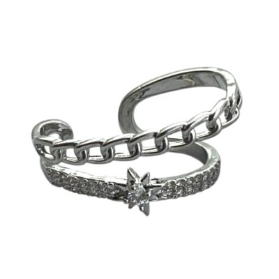گوشواره زنانه ایرکاف مدل ستاره کد E6162