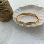 دستبند زنانه ژوپینگ بنگل مدل چند ضلعی B5248