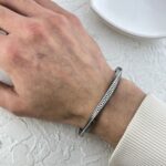 دستبند مردانه بنگل کد B5433