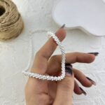 گردنبند زنانه مدل مینیمال خاویاری کد N5181