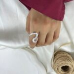 انگشتر زنانه مدل پیچ کد R51802