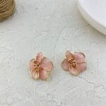 گوشواره زنانه مدل گل کد E6211