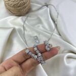 نیم ست زنانه جواهری کد M4392