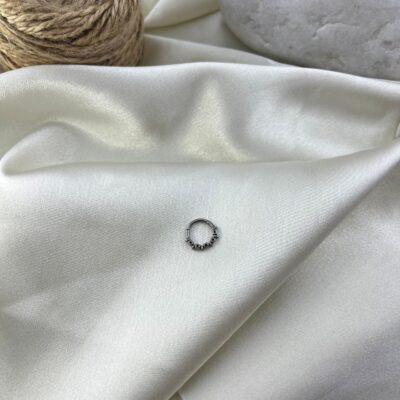 پیرسینگ گوش زنانه مدل حلقه کد P4910