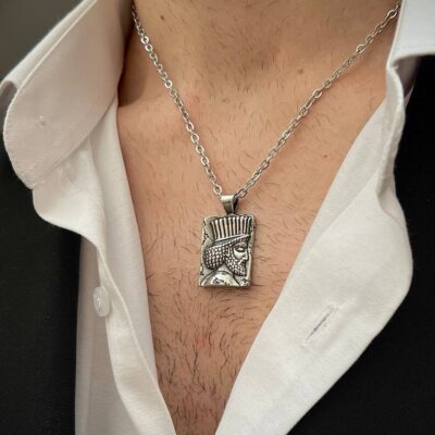 گردنبند مردانه مدل هخامنش کد Men0019