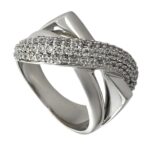 انگشتر زنانه ژوپینگ مدل جواهری کد R4930