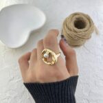 انگشتر زنانه مدل مروارید کد R51749