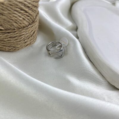 انگشتر زنانه ژوپینگ مدل خطی کد R51832