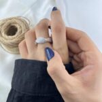 انگشتر زنانه ژوپینگ مدل جواهری کد R51828