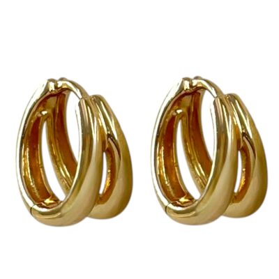 گوشواره زنانه ژوپینگ مدل حلقه ای کد E6357