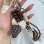 آویز کیف چارم بگ بستنی و شکلات کد J4154