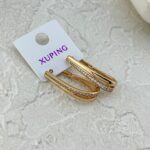 گوشواره زنانه ژوپینگ مدل جواهری کد E6285
