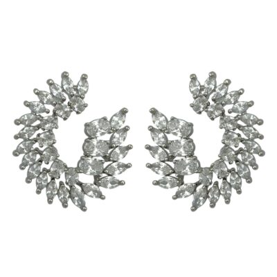 گوشواره زنانه مدل نگین میخی کد E5644