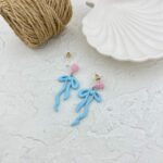 گوشواره زنانه مدل فانتزی طرح پاپیون کد E5695