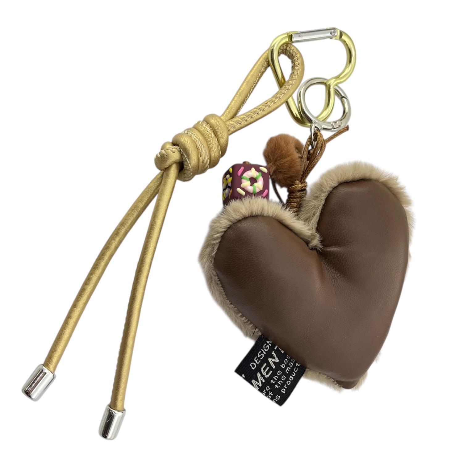 آویز-کیف-چارم-بگ-قلب-چرمی-کد-J4115-1 آویز کیف چارم بگ قلب چرمی کد J4115