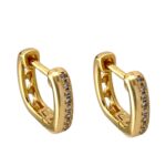 گوشواره زنانه ژوپینگ مدل مربع کد E5974