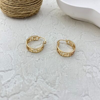 گوشواره زنانه ژوپینگ مدل ورساچه کد E6076