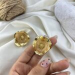 گوشواره زنانه مدل گل کد E6385