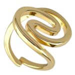 انگشتر زنانه مینیمال مدل مار پیج R5030