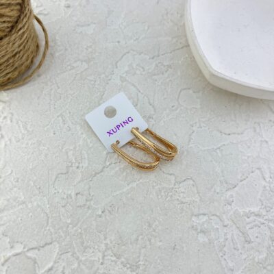 گوشواره زنانه ژوپینگ مدل جواهری کد E6285