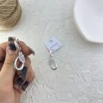 گوشواره زنانه ژوپینگ مدل گل جواهری کد E6279