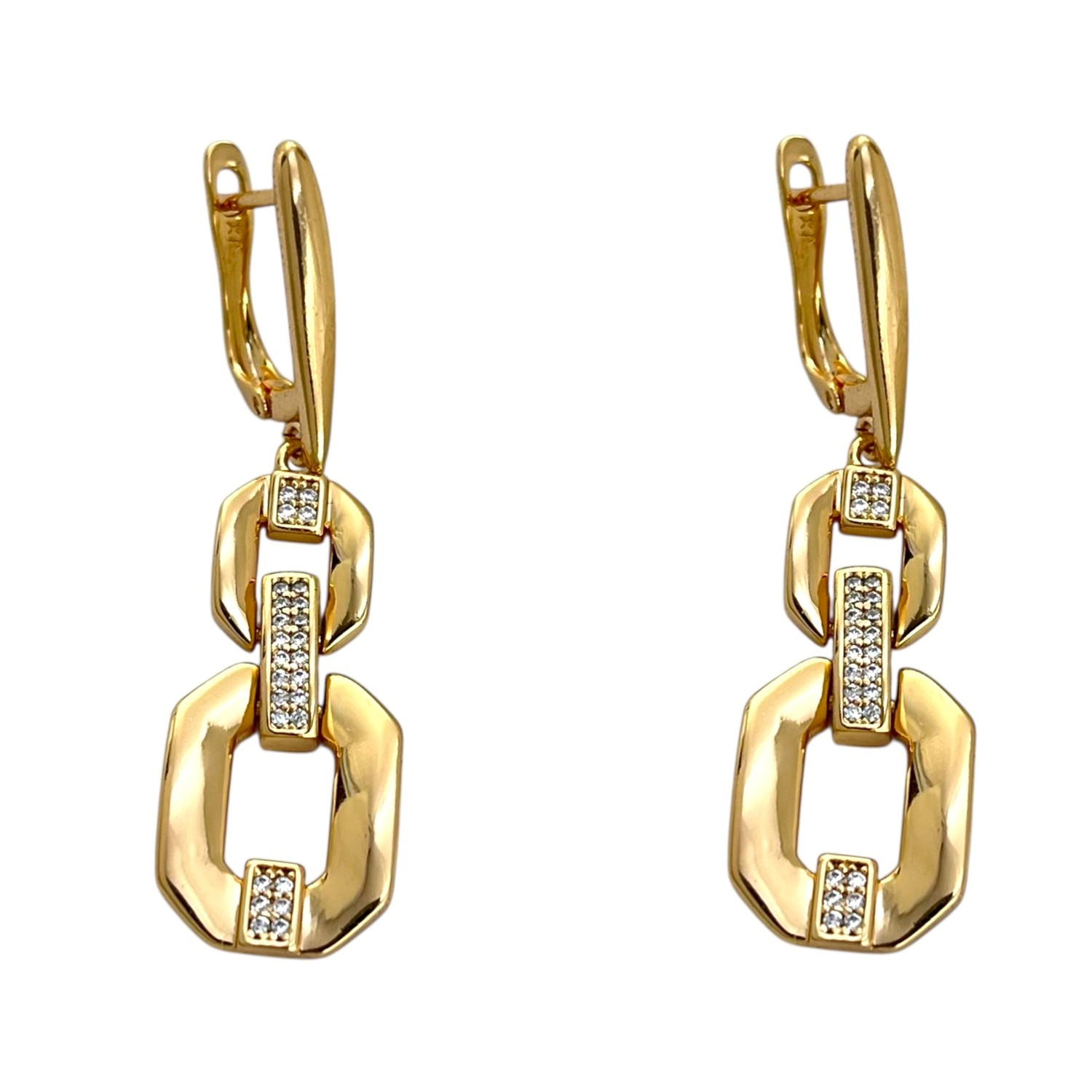 گوشواره-زنانه-ژوپینگ-طرح-طلا-کد-E6288-1 گوشواره زنانه ژوپینگ طرح طلا کد E6288
