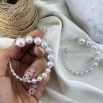 گوشواره زنانه مدل مروارید کد E6452