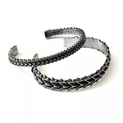 دستبند بنگا مردانه پوست اژدها دراگون کد Men0034