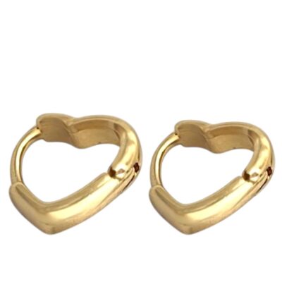 گوشواره زنانه ژوپینگ مدل قلبی کد E6032