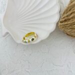 انگشتر زنانه مدل میناکاری رنگی گل کد R4992