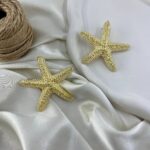 گوشواره زنانه مدل ستاره دریایی کد E6388