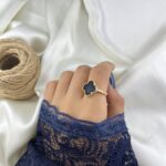 انگشتر زنانه مدل ونکلیف کد R51856