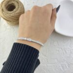 دستبند زنانه ژوپینگ بنگل مدل جواهری کد B5429