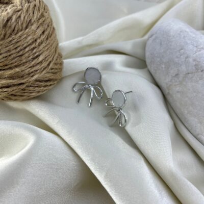 گوشواره زنانه مدل پاپیون کد E6382