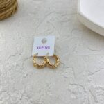 گوشواره زنانه ژوپینگ مدل پیچ کد E6262