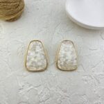 گوشواره زنانه مدل میناکاری کد E6227