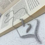نیم ست زنانه مدل جواهری کد M4192