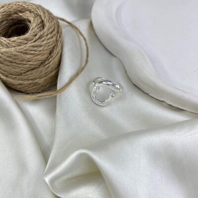 انگشتر زنانه مدل دایره ای کد R51796