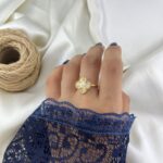 انگشتر زنانه مدل ونکلیف کد R51855