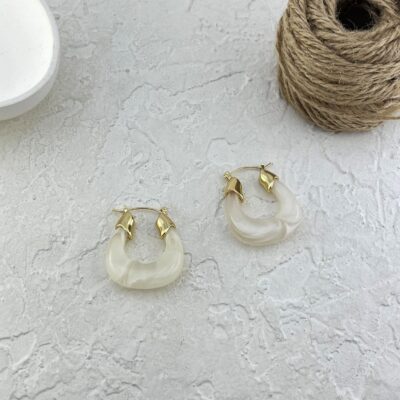 گوشواره زنانه مدل میناکاری کد E6320
