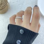 انگشتر زنانه ژوپینگ مدل جواهری کد R51720