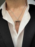 گردنبند مردانه طاق پیروزی کد Men0017