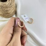 گوشواره زنانه ژوپینگ مدل پیچی کد E6356