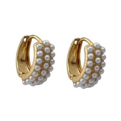 گوشواره زنانه ژوپینگ مدل مروارید کد E5918