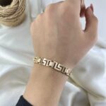 دستبند زنانه ژوپینگ مدل ورساچه کد B5461