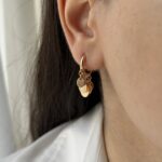 گوشواره سکه ژوپینگ کد E1010