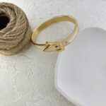 دستبند زنانه بنگل مدل کمربند کد B5430