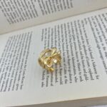 انگشتر زنانه مدل پاپیون کد R4620